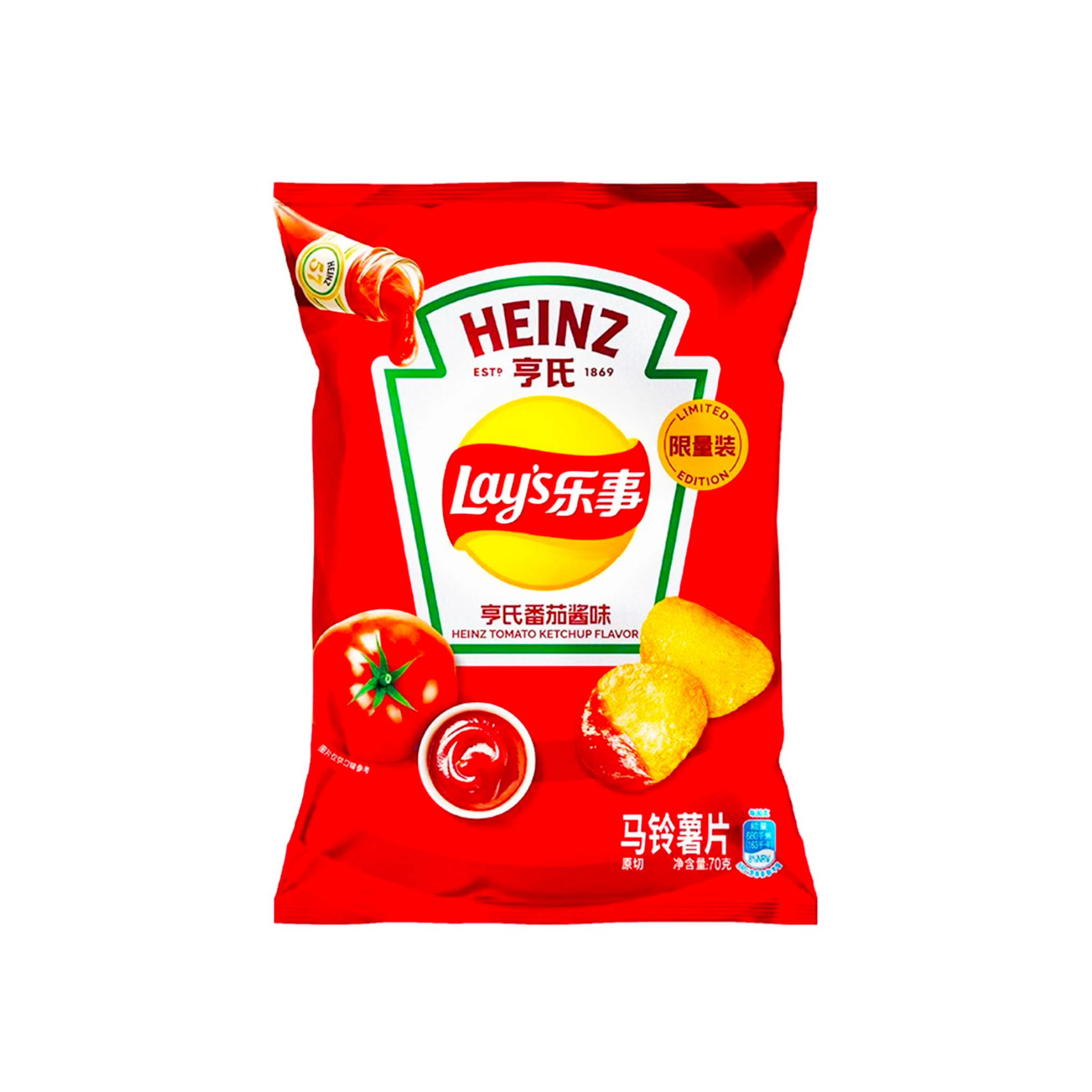 Lay's Heinz Ketchup Flavor