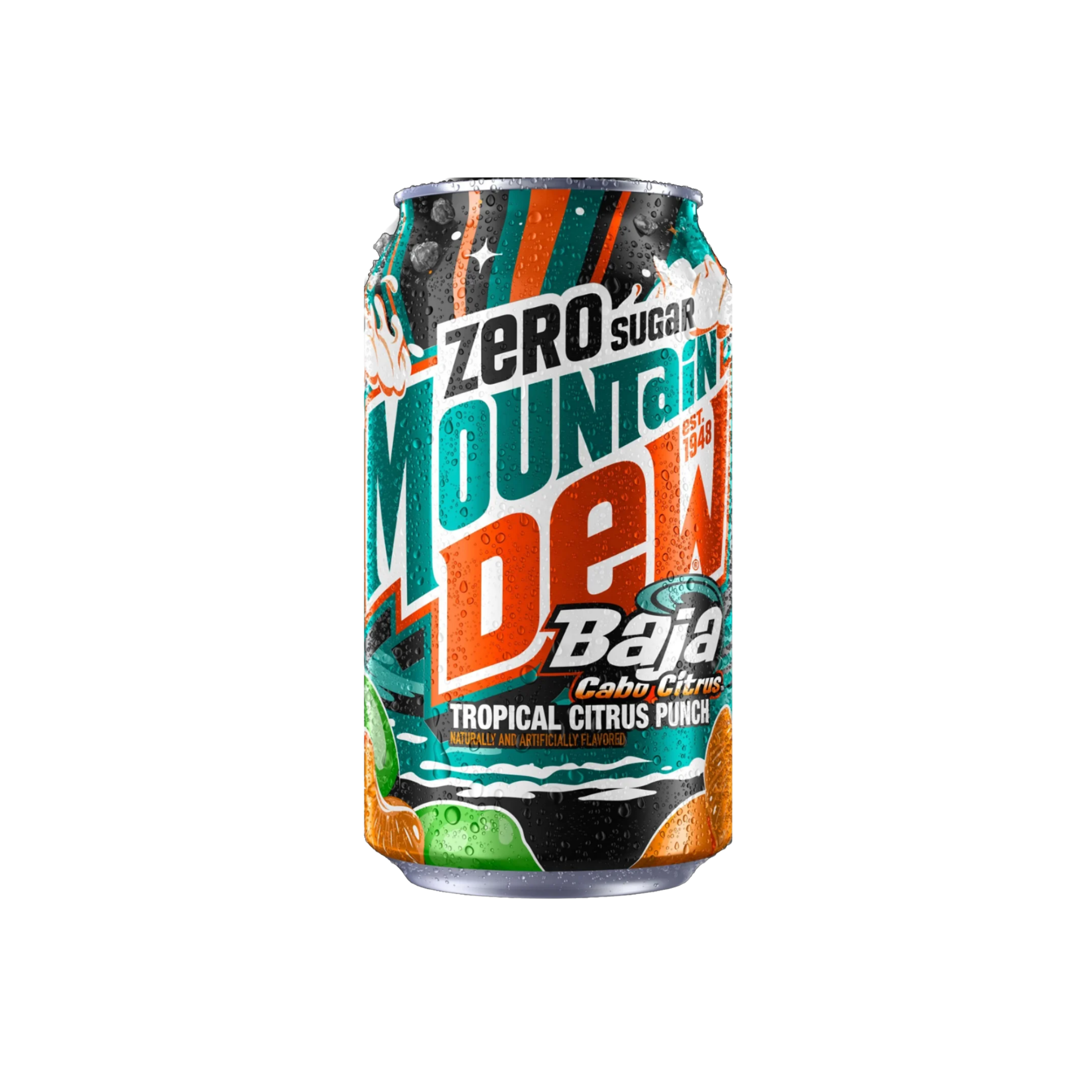 Mountain Dew Baja Cabo Citrus Flavor (Zero Sugar)