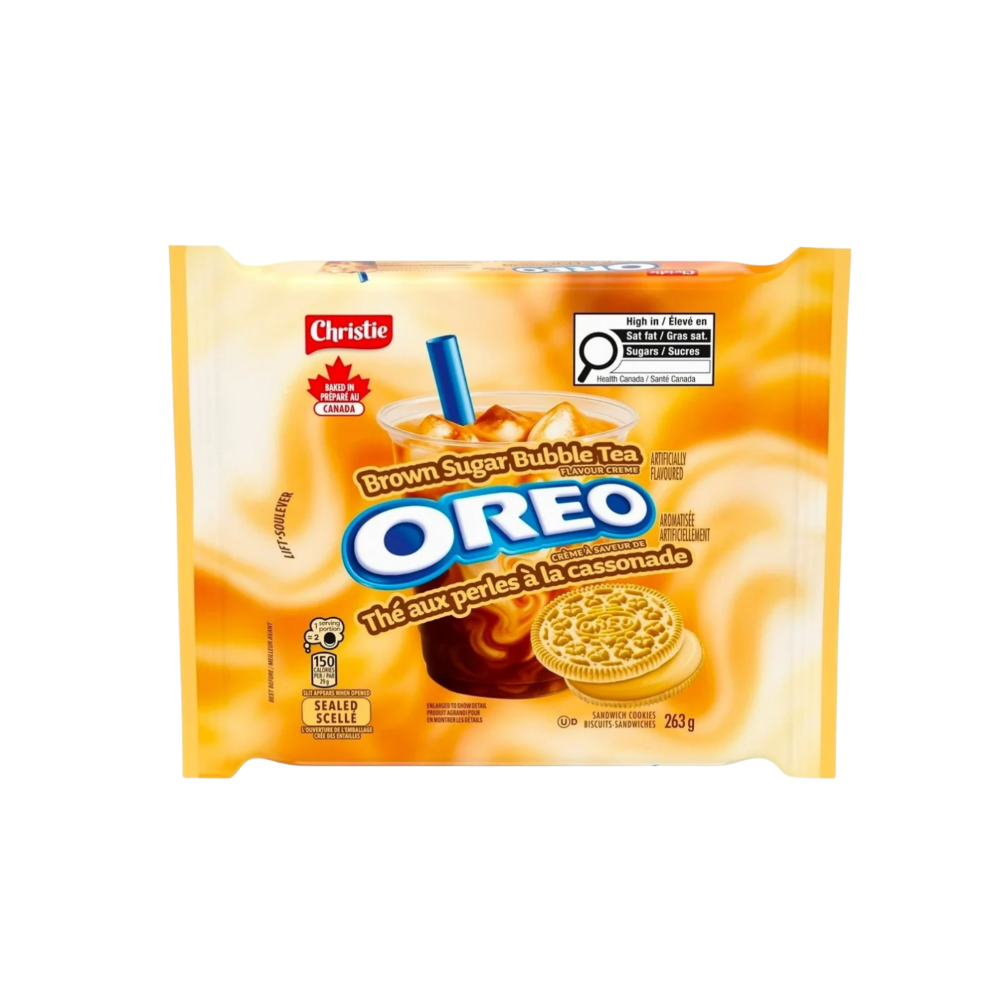 Oreo Brown Sugar Bubble Tea