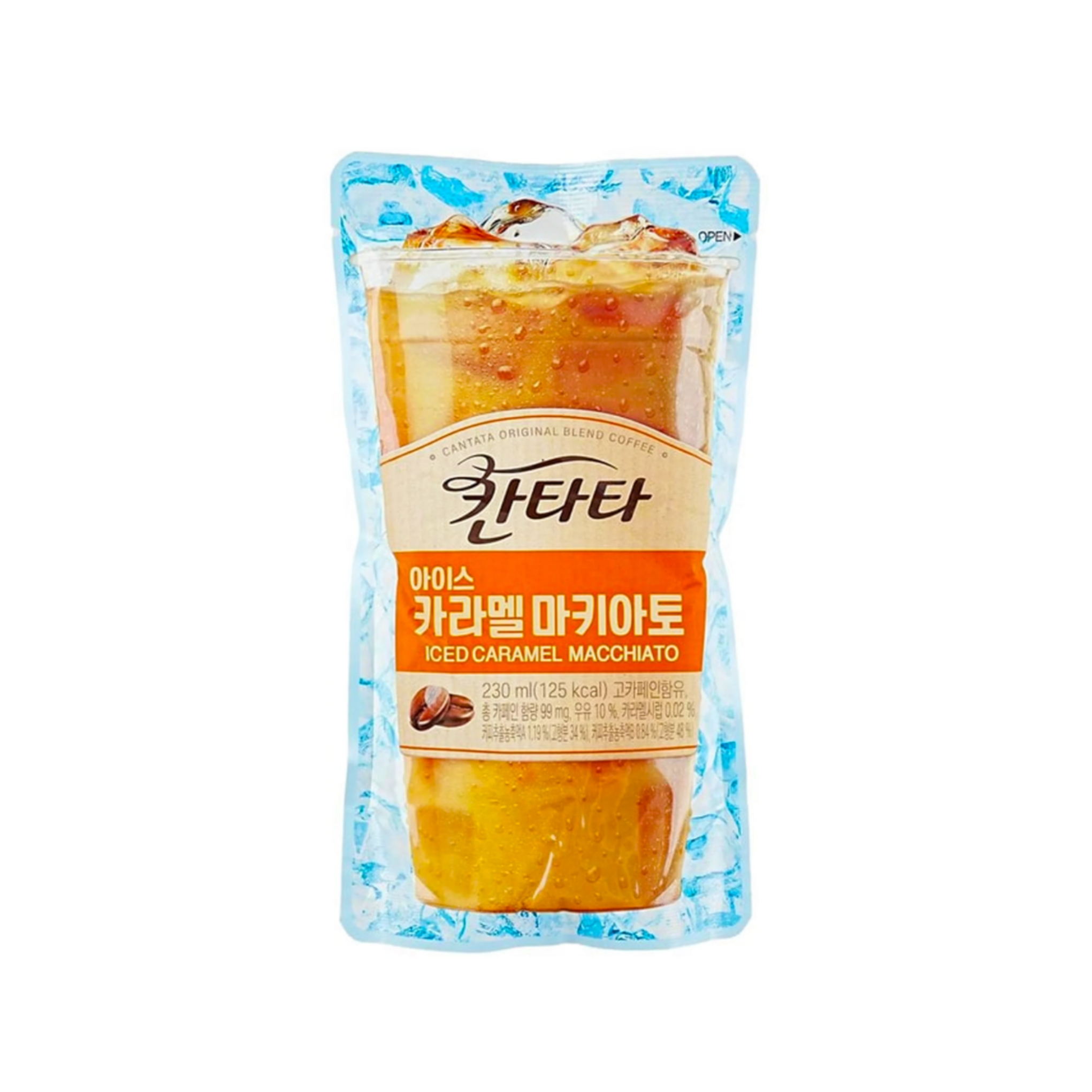 LOTTE Cantata Iced Caramel Macchiato caramel exotic imported drink from Korea — buy online at Epup Exotics