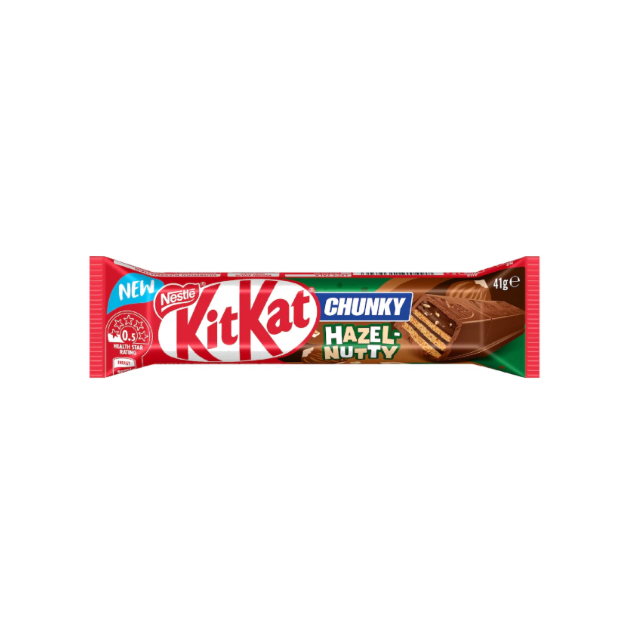 KitKat Chunky Hazelnutty chocolate exotic imported candy from Australia — rare international sweets at Epup Exotics