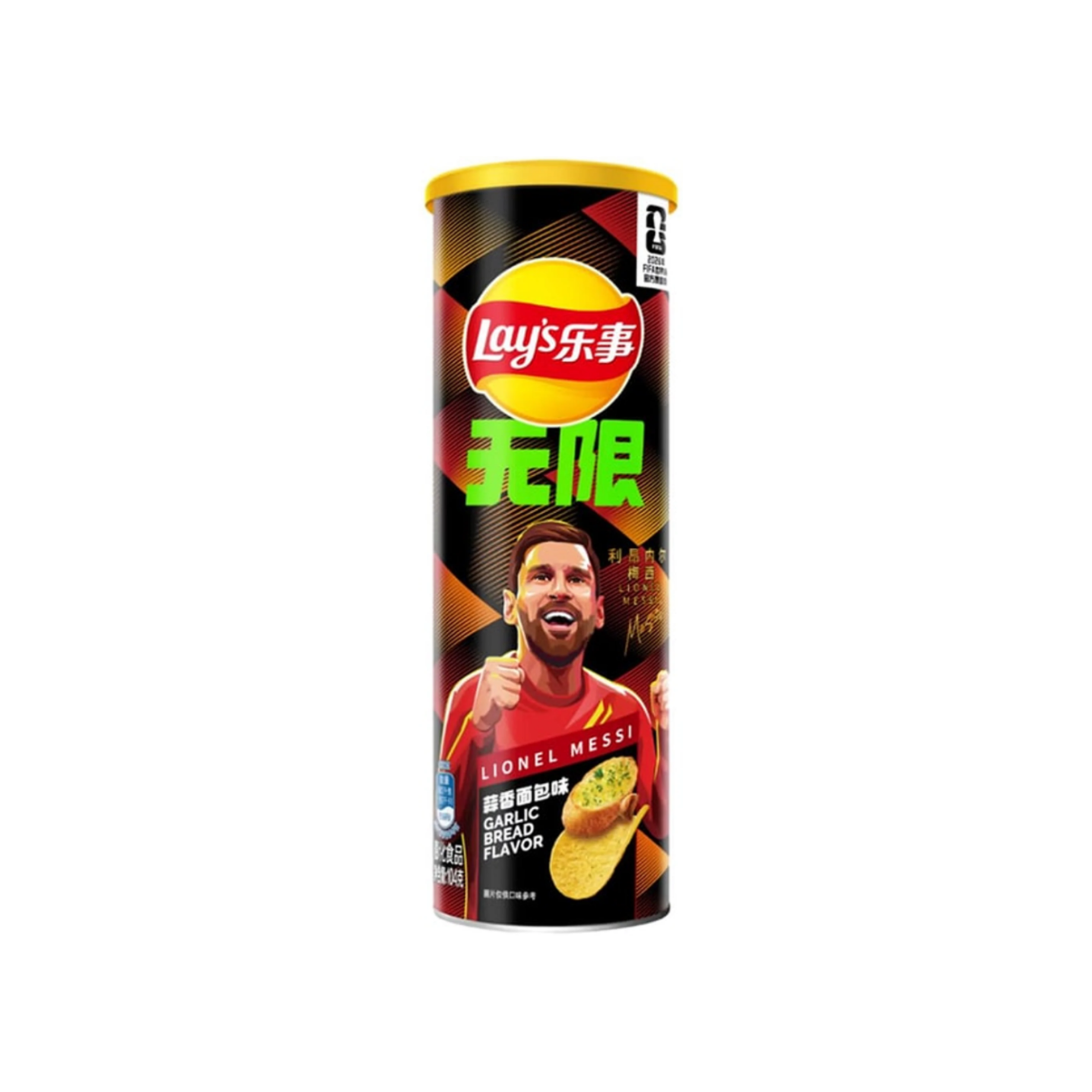 Lay's Stax World Cup Garlic Bread