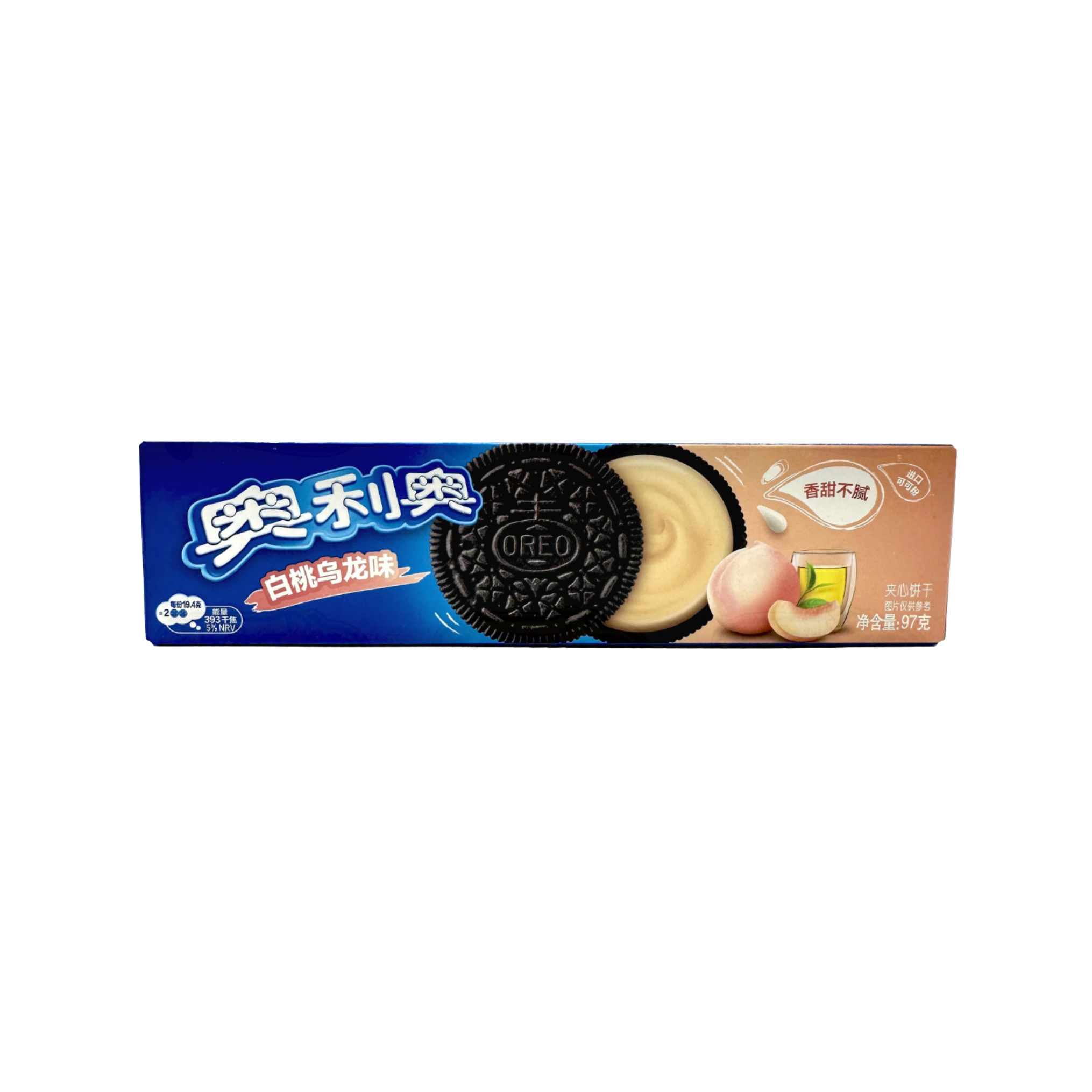 Oreo White Peach Oolong Tea Flavor
