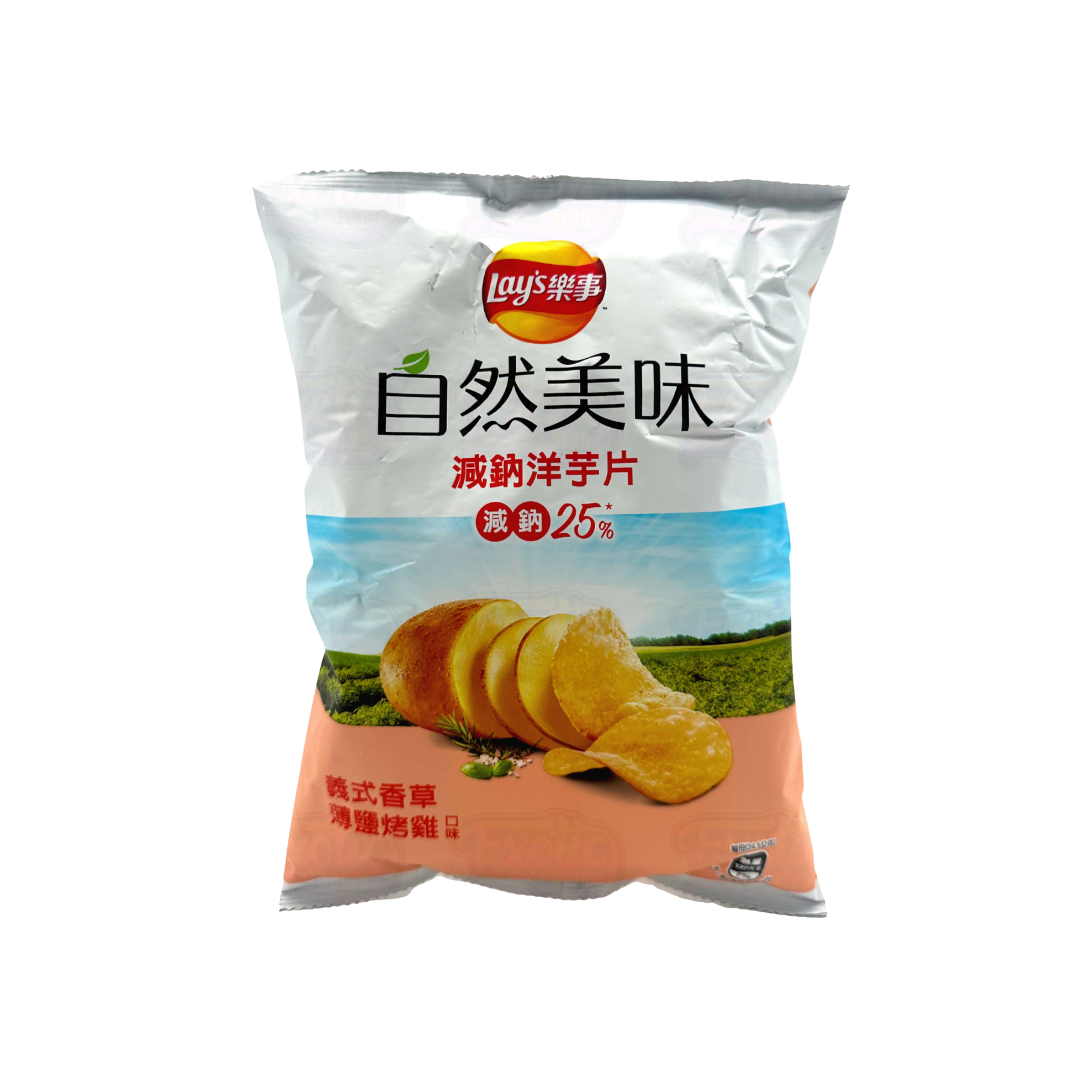 Lay's Lightly Salted Italian Herb Roast Chicken Flavor