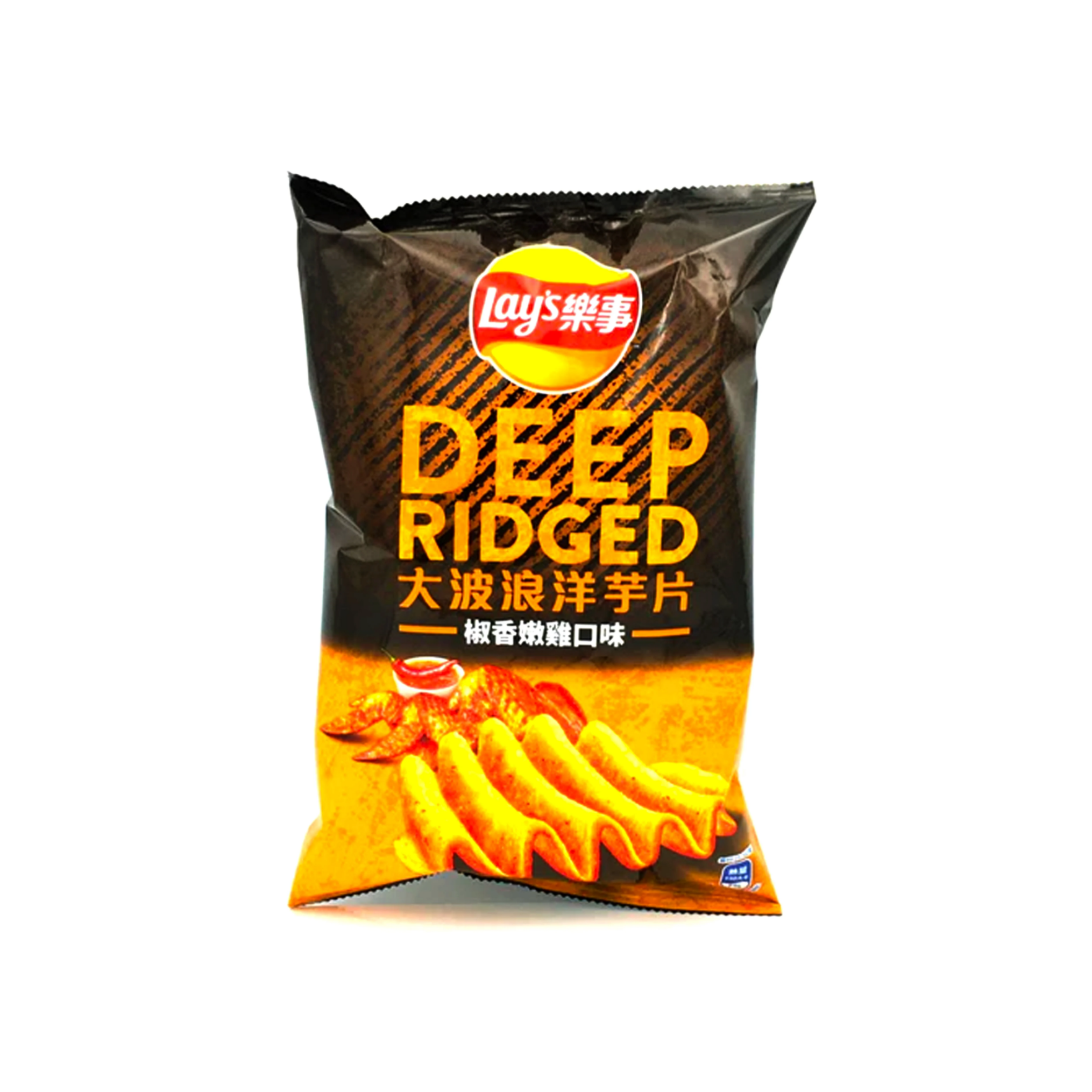 Lay's Wavy Deep Ridged Pepper Chicken Flavor